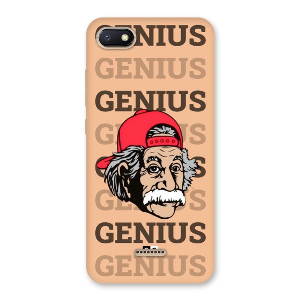 Genious Scientist Back Case for Redmi 6A