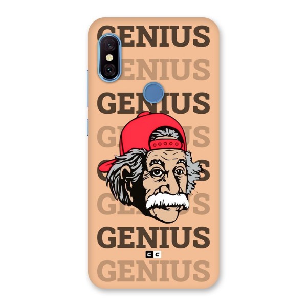 Genious Scientist Back Case for Redmi Note 6 Pro