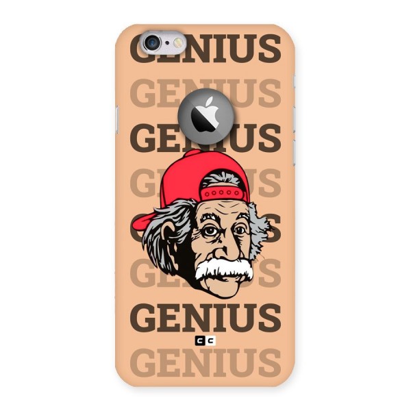 Genious Scientist Back Case for iPhone 6 Logo Cut