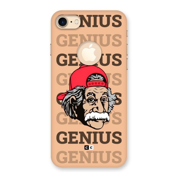 Genious Scientist Back Case for iPhone 7 Logo Cut