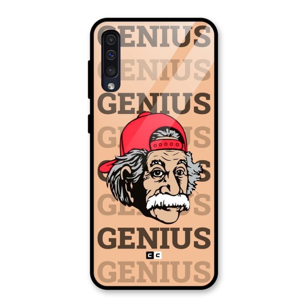 Genious Scientist Glass Back Case for Galaxy A50