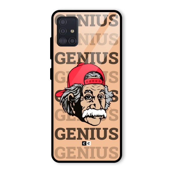 Genious Scientist Glass Back Case for Galaxy A51