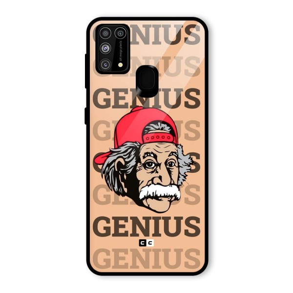 Genious Scientist Glass Back Case for Galaxy F41