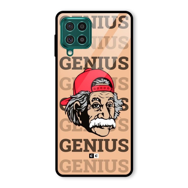 Genious Scientist Glass Back Case for Galaxy F62