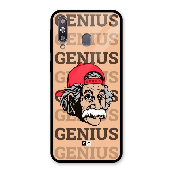 Genious Scientist Glass Back Case for Galaxy M30