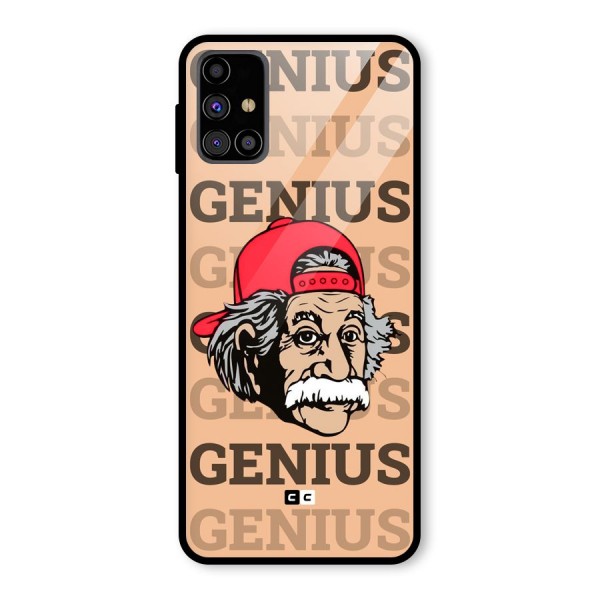 Genious Scientist Glass Back Case for Galaxy M31s