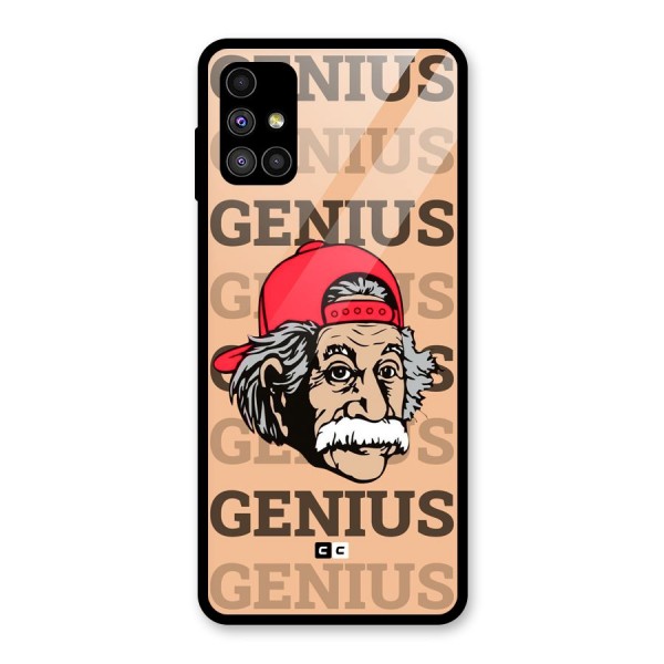 Genious Scientist Glass Back Case for Galaxy M51