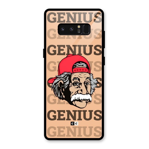 Genious Scientist Glass Back Case for Galaxy Note 8