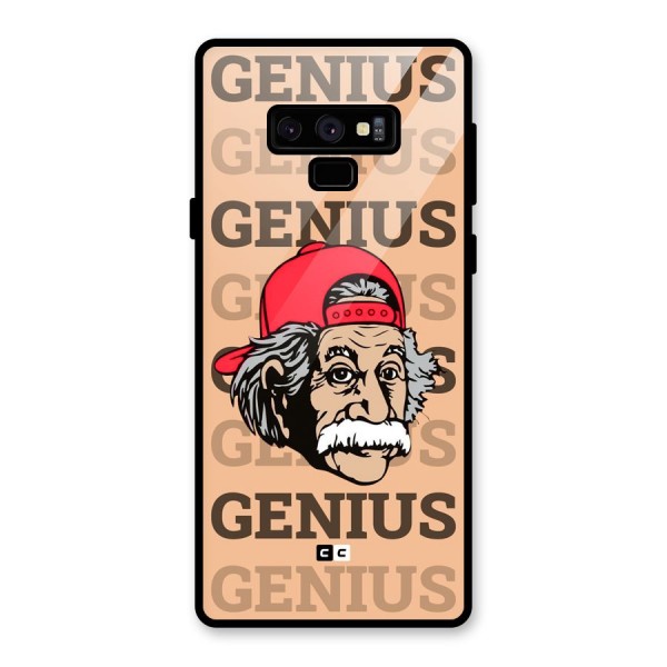 Genious Scientist Glass Back Case for Galaxy Note 9