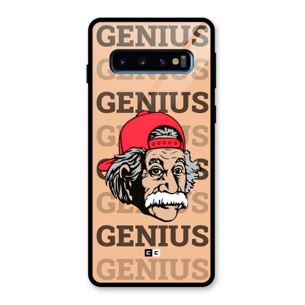 Genious Scientist Glass Back Case for Galaxy S10