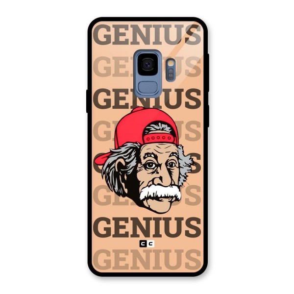 Genious Scientist Glass Back Case for Galaxy S9