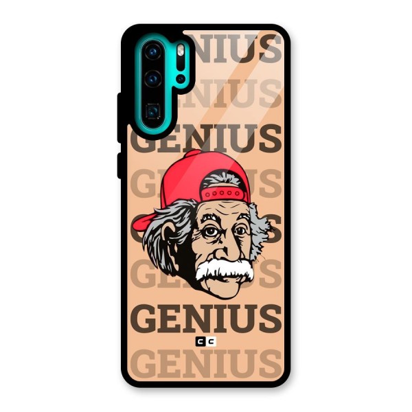 Genious Scientist Glass Back Case for Huawei P30 Pro
