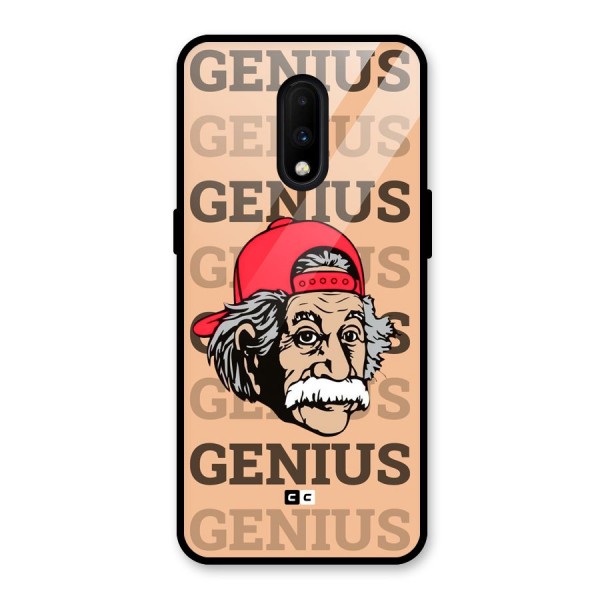 Genious Scientist Glass Back Case for OnePlus 7
