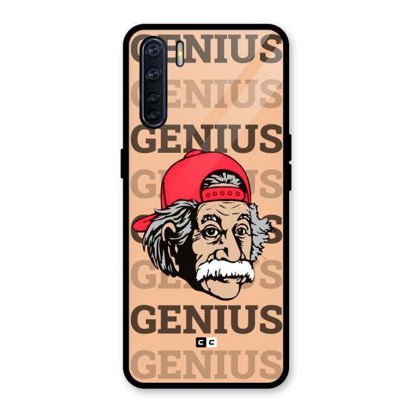 Genious Scientist Glass Back Case for Oppo F15