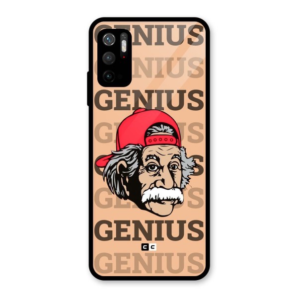 Genious Scientist Glass Back Case for Poco M3 Pro 5G