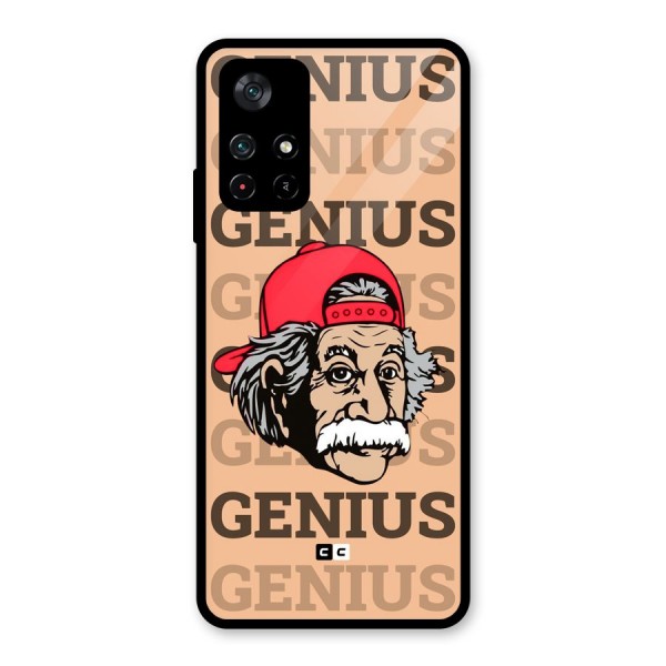 Genious Scientist Glass Back Case for Poco M4 Pro 5G