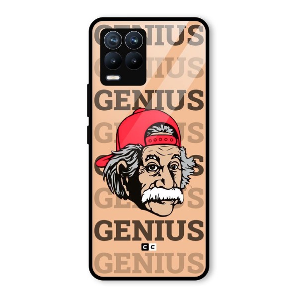 Genious Scientist Glass Back Case for Realme 8 Pro