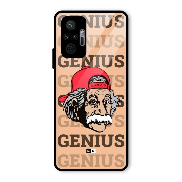 Genious Scientist Glass Back Case for Redmi Note 10 Pro Max