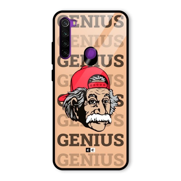 Genious Scientist Glass Back Case for Redmi Note 8