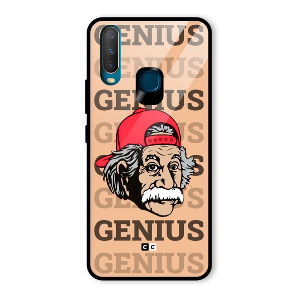 Genious Scientist Glass Back Case for Vivo Y12