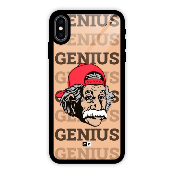 Genious Scientist Glass Back Case for iPhone XS Max