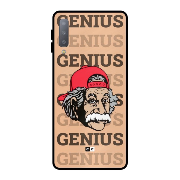 Genious Scientist Metal Back Case for Galaxy A7 (2018)