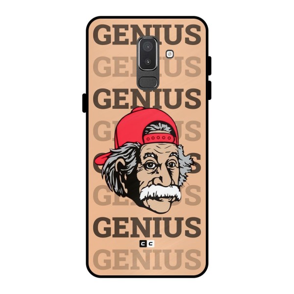 Genious Scientist Metal Back Case for Galaxy On8 (2018)