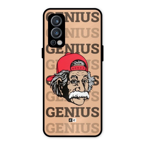 Genious Scientist Metal Back Case for OnePlus Nord 2 5G