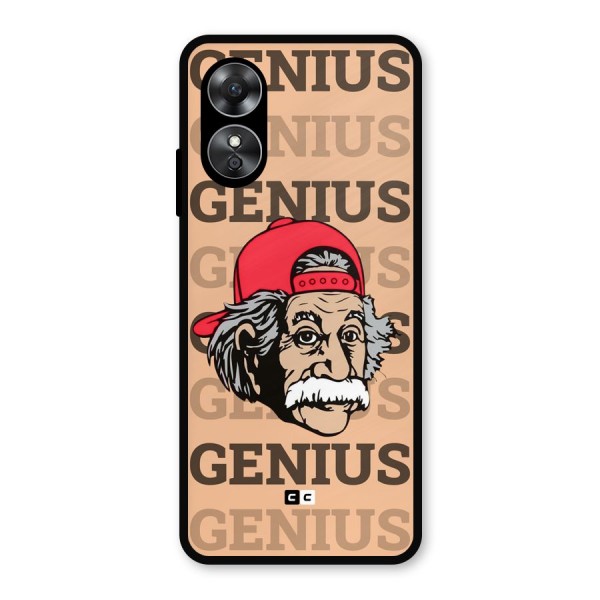 Genious Scientist Metal Back Case for Oppo A17