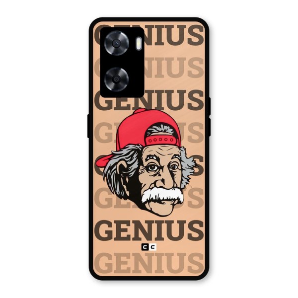 Genious Scientist Metal Back Case for Oppo A77