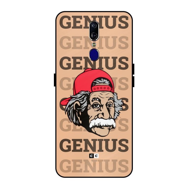 Genious Scientist Metal Back Case for Oppo F11