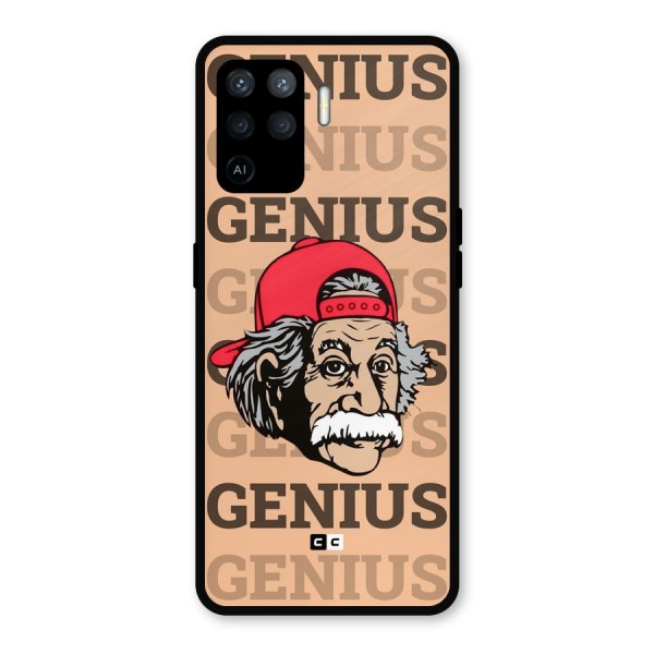 Genious Scientist Metal Back Case for Oppo F19 Pro