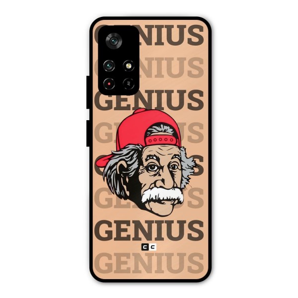 Genious Scientist Metal Back Case for Poco M4 Pro 5G