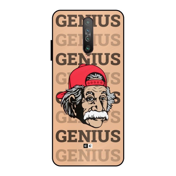 Genious Scientist Metal Back Case for Poco X2