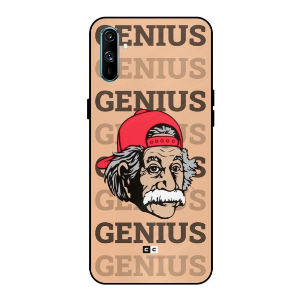 Genious Scientist Metal Back Case for Realme C3