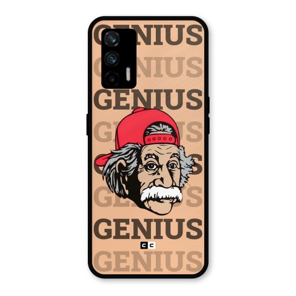 Genious Scientist Metal Back Case for Realme X7 Max