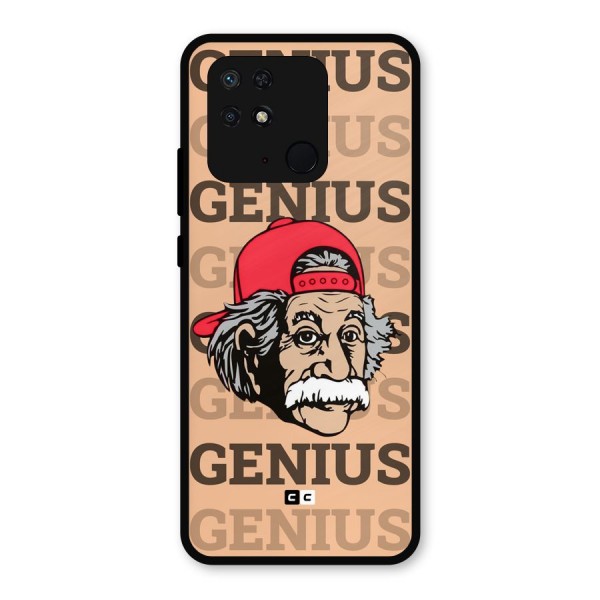 Genious Scientist Metal Back Case for Redmi 10 Power