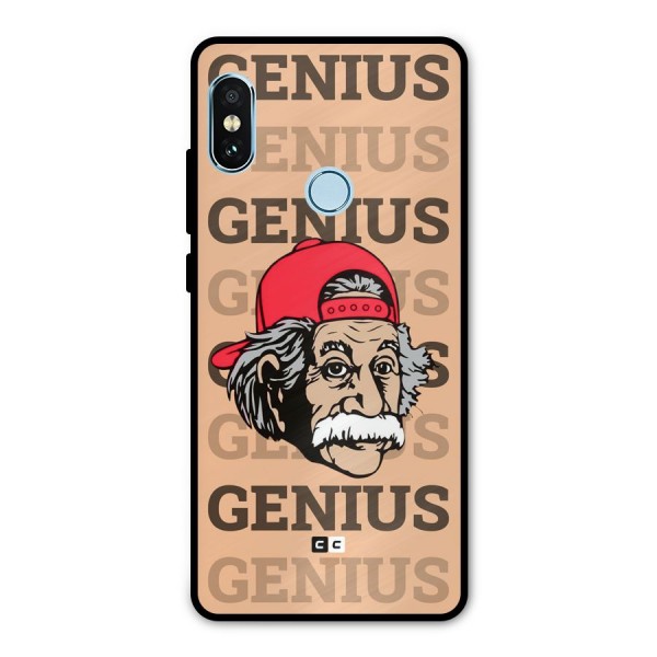 Genious Scientist Metal Back Case for Redmi Note 5 Pro