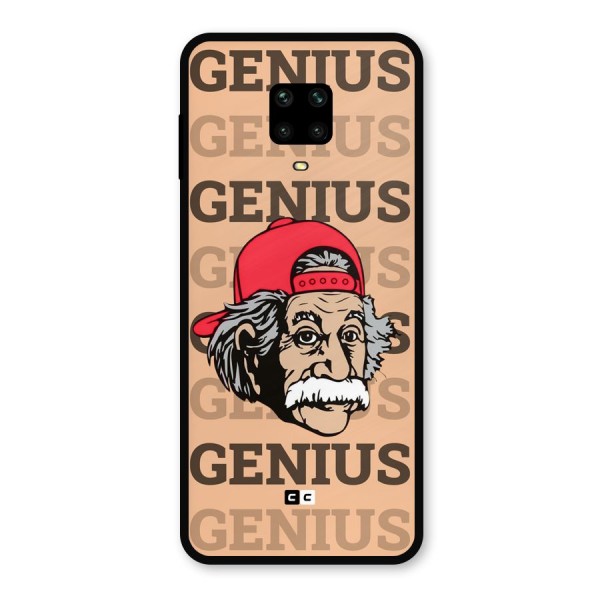 Genious Scientist Metal Back Case for Redmi Note 9 Pro Max