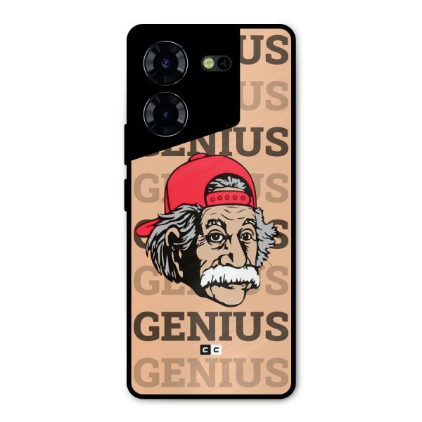 Genious Scientist Metal Back Case for Tecno Pova 5 Pro 5G
