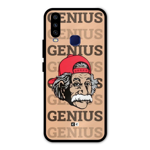 Genious Scientist Metal Back Case for Vivo V17