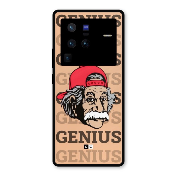 Genious Scientist Metal Back Case for Vivo X80 Pro