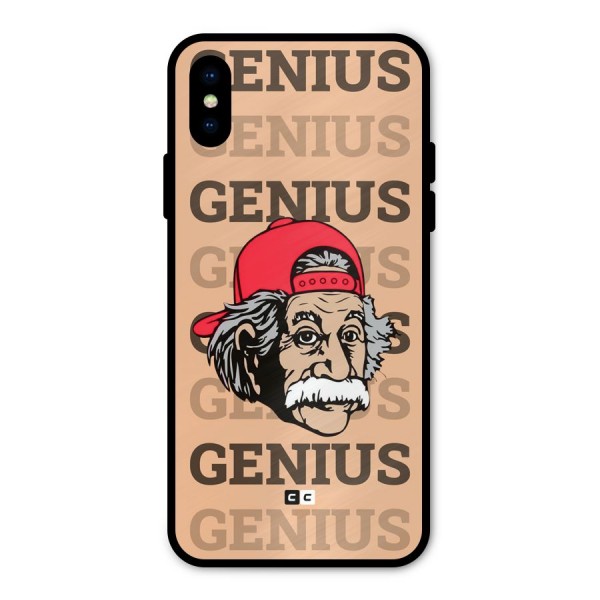 Genious Scientist Metal Back Case for iPhone X