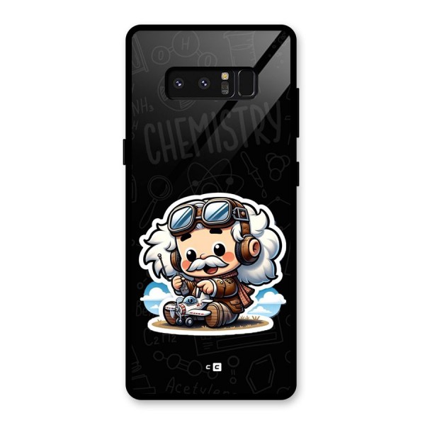 Genius Kid Glass Back Case for Galaxy Note 8