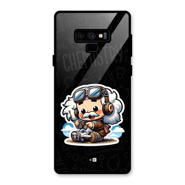 Genius Kid Glass Back Case for Galaxy Note 9