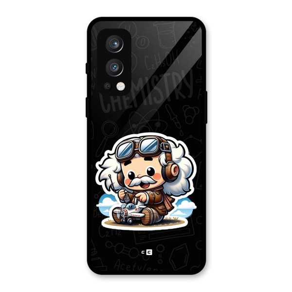 Genius Kid Glass Back Case for OnePlus Nord 2 5G