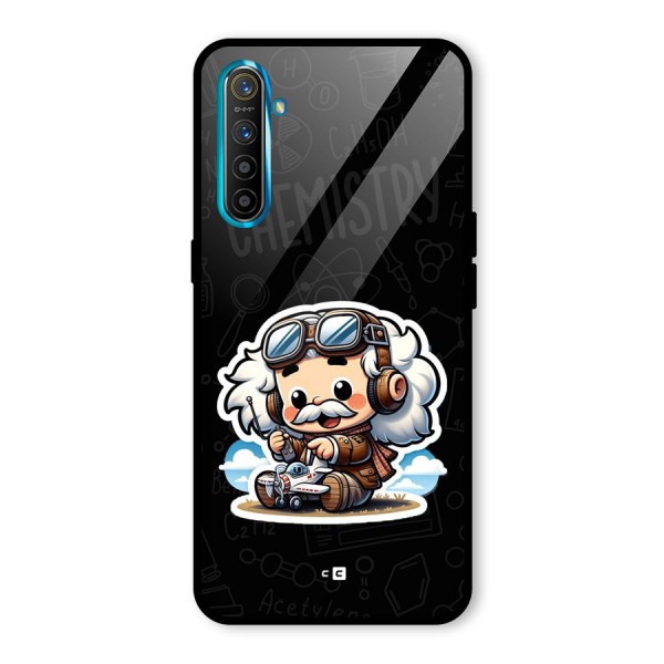 Genius Kid Glass Back Case for Realme X2