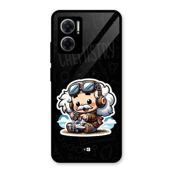 Genius Kid Glass Back Case for Redmi 11 Prime 5G