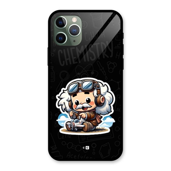 Genius Kid Glass Back Case for iPhone 11 Pro