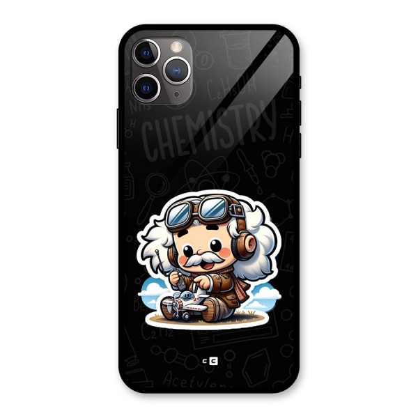 Genius Kid Glass Back Case for iPhone 11 Pro Max